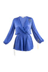 Mono de escote cruzado