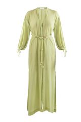 Vestido largo camisero