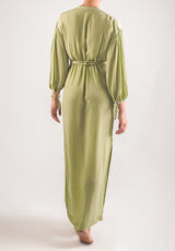 Vestido largo camisero