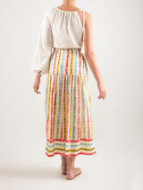 Blusa cuello Halter de una manga