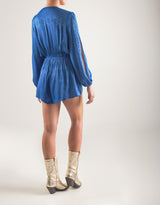 Mono de escote cruzado